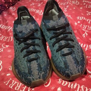 Adidas Yeezy 380 Covellite Black and Blue Athletic Shoes